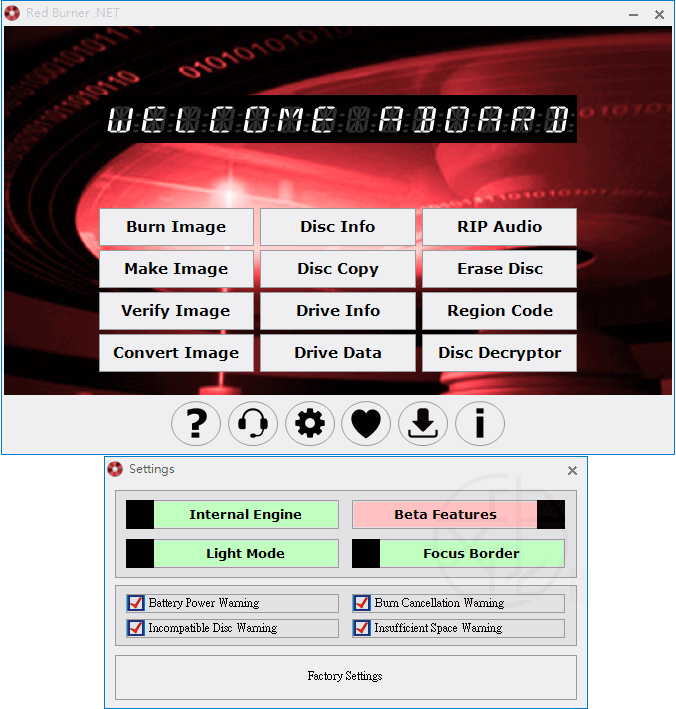 Red Burner .NET 免安裝版