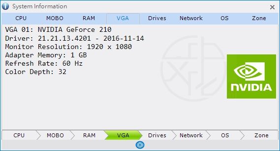 System Information