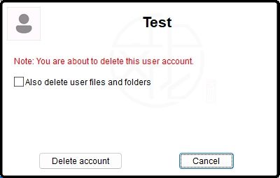 Quick user manager
