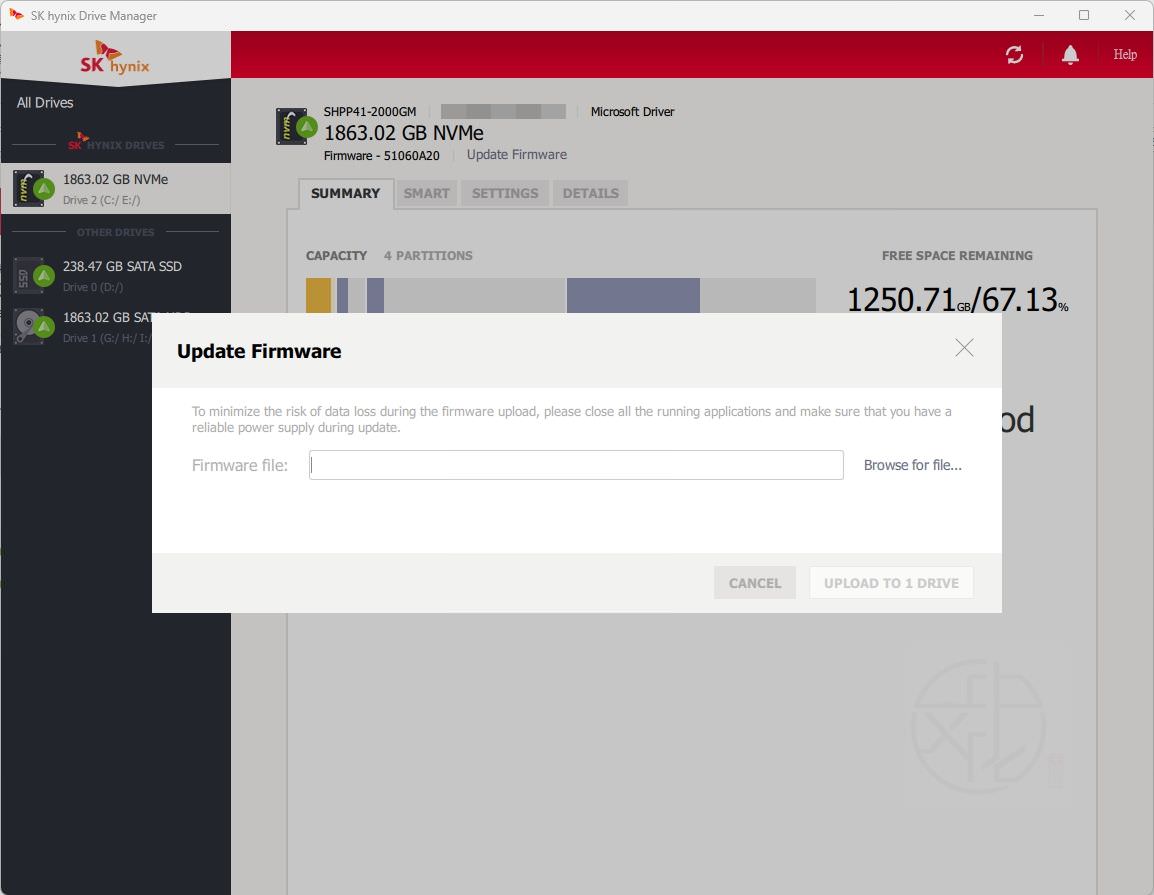 SK hynix Drive Manager Easy Kit