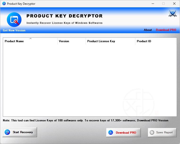 Read more about the article Product Key Decryptor 11.0 – 快速找回 Windows 與軟體序號
