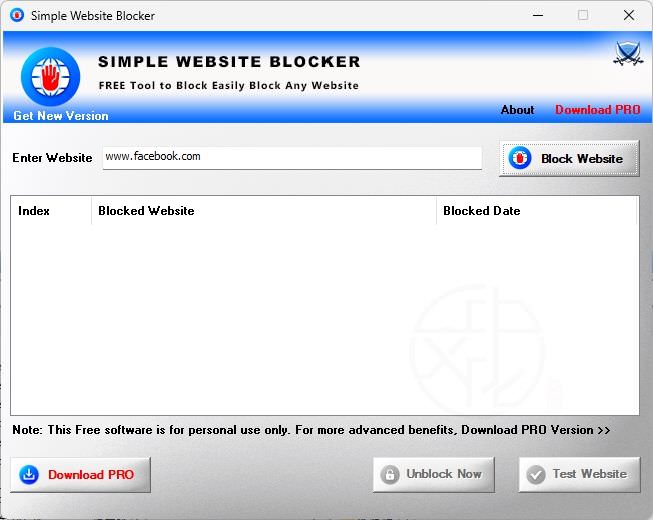 Read more about the article Simple Website Blocker 7.0 – Windows 輕鬆封鎖網站的小工具