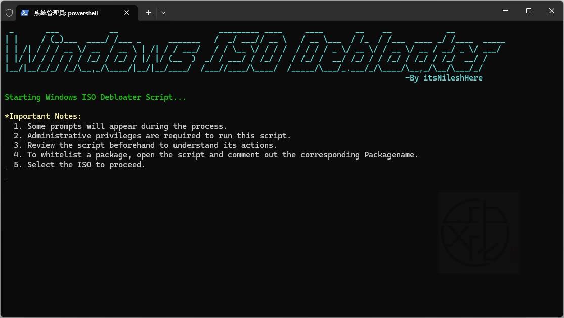 Read more about the article Windows ISO Debloater 1.3.12 – 打造乾淨、輕量的 Windows 安裝檔