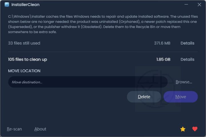 InstallerClean 最新版下載與使用教學|快速清除安裝程式殘留檔案