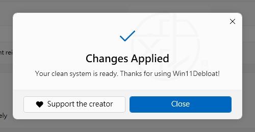 Win11Debloat 最新版