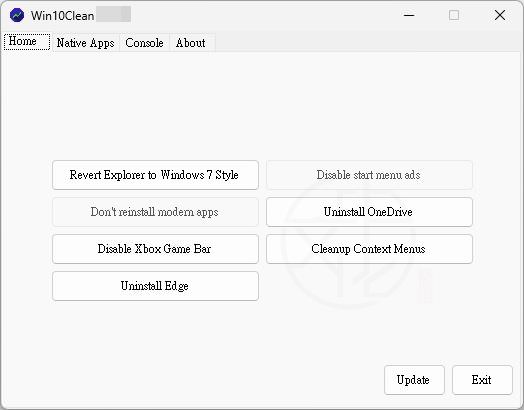 Read more about the article Win10Clean 最新中文版下載與使用教學｜快速移除內建 App、停用 Defender 與優化 Windows