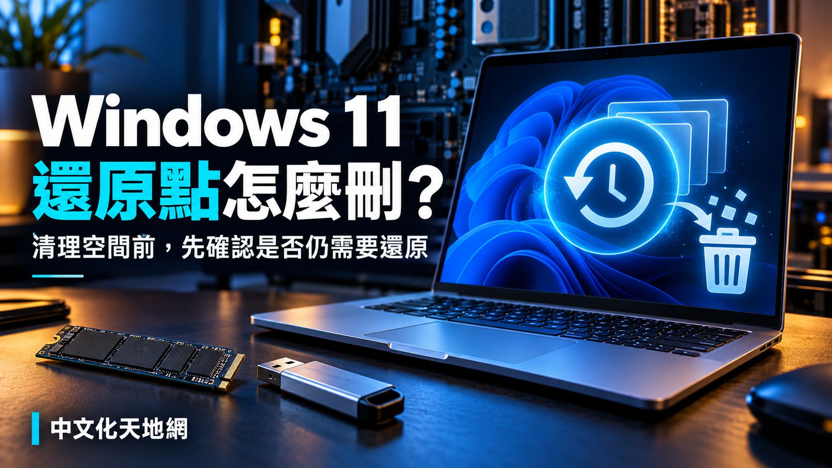 Read more about the article Windows 11 如何刪除系統還原點？完整教學與磁碟空間清理技巧（2026 最新版）