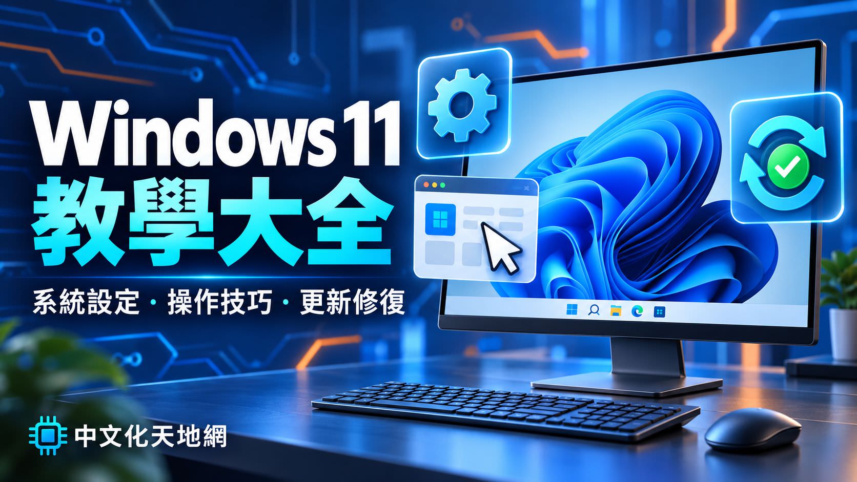 Read more about the article Windows 11 教學大全｜系統設定、操作技巧、更新修復完整指南