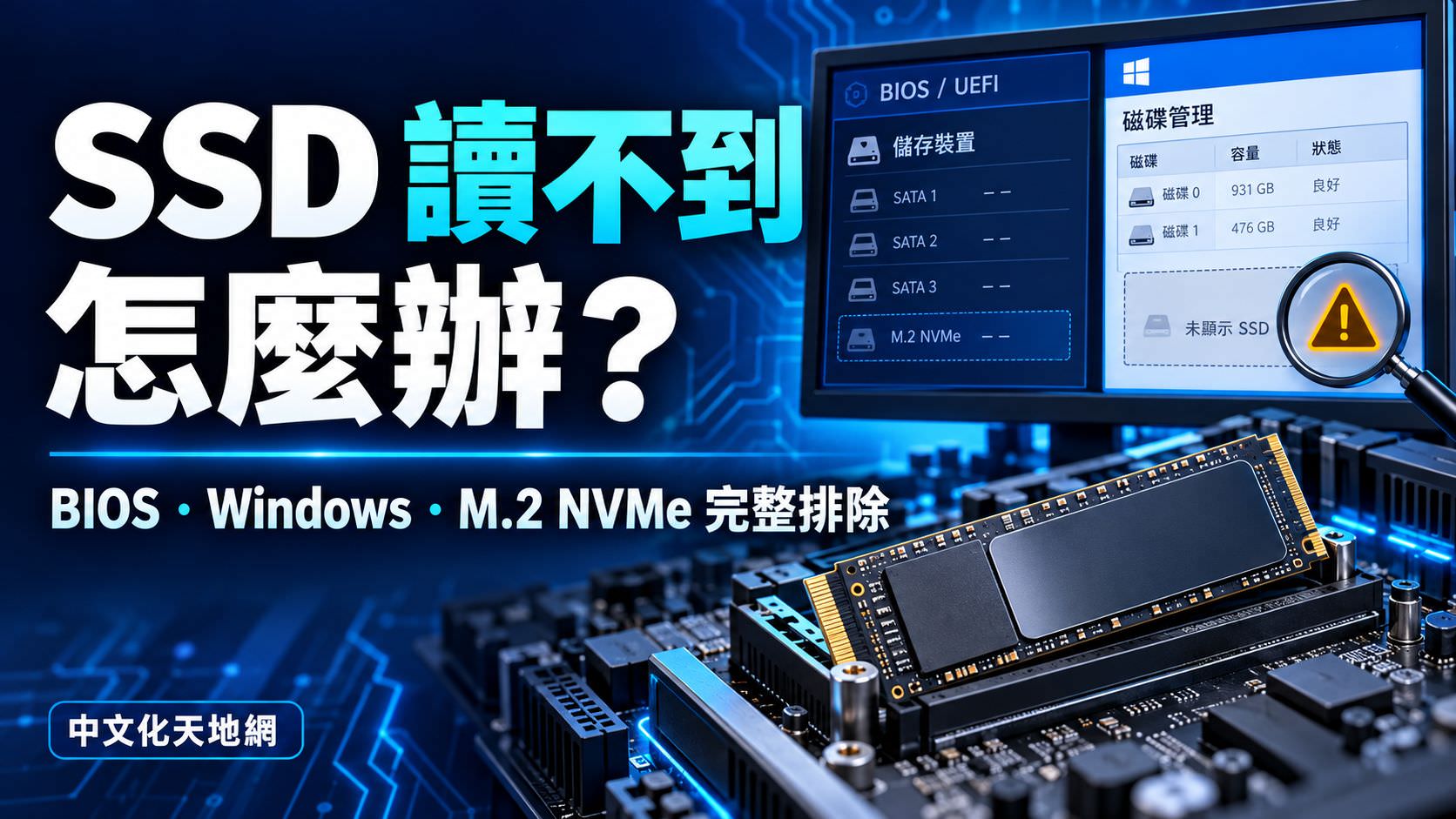 SSD 讀不到怎麼辦?