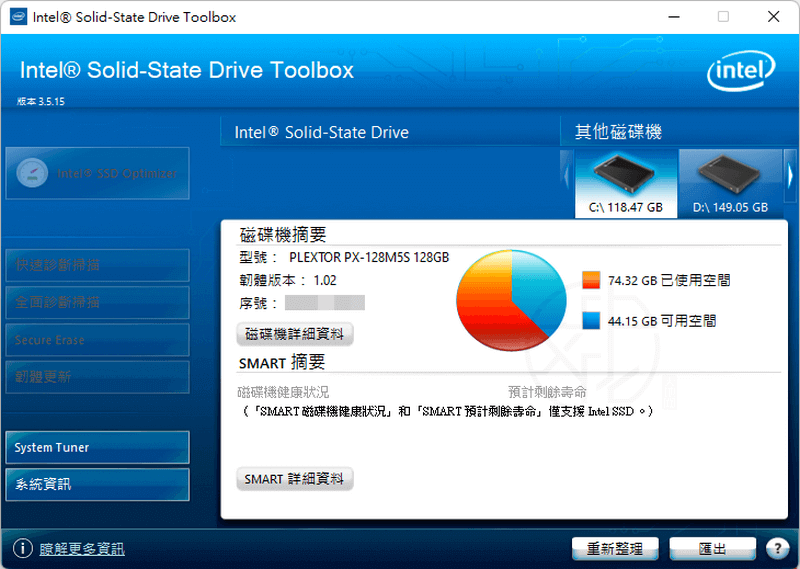 Read more about the article Intel SSD Toolbox 3.5.15 – Intel固態硬碟管理工具