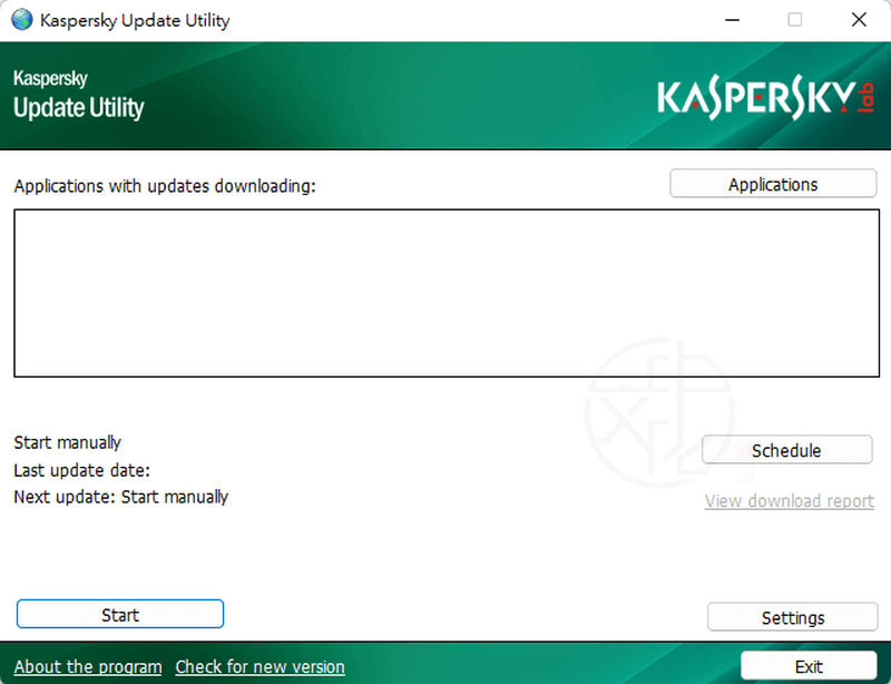 Read more about the article 卡巴斯基離線更新工具 – Kaspersky Update Utility 4.1.0.474