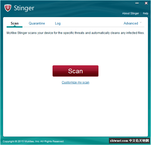 Read more about the article McAfee Labs Stinger 12.2.0.565 – 免費可擕式病毒掃描、清除工具