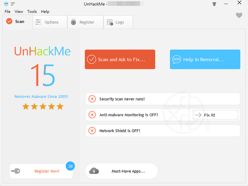 Read more about the article UnHackMe 15.30.2023.0927 – 專業的Rootkit偵測和移除工具